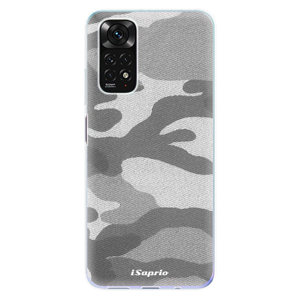 Odolné silikonové pouzdro iSaprio - Gray Camuflage 02 - Xiaomi Redmi Note 11 / Note 11S