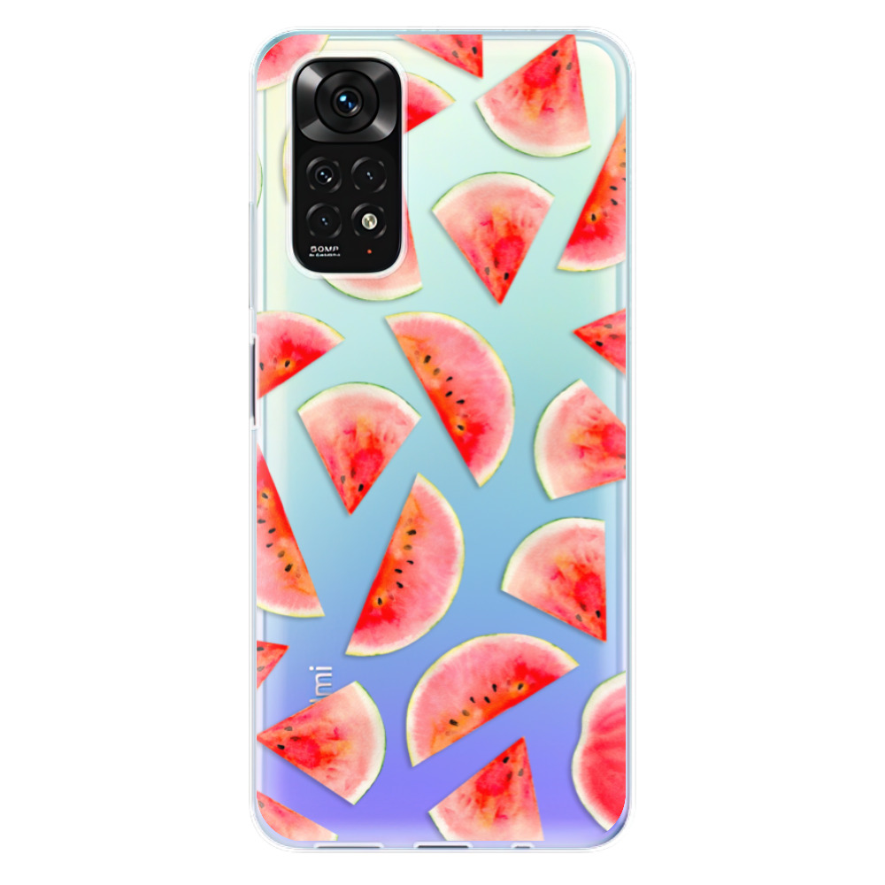 Odolné silikonové pouzdro iSaprio - Melon Pattern 02 - Xiaomi Redmi Note 11 / Note 11S