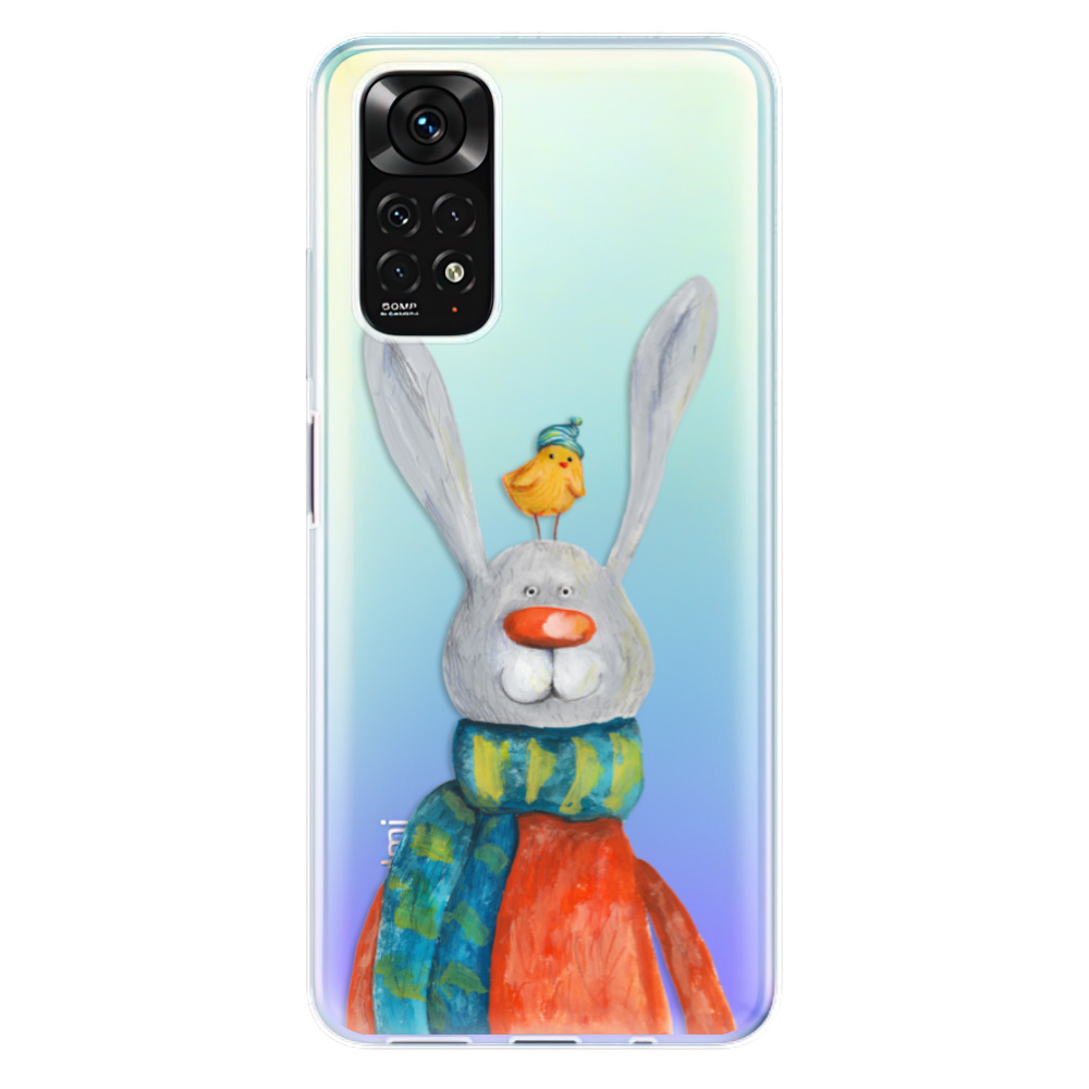 Odolné silikonové pouzdro iSaprio - Rabbit And Bird - Xiaomi Redmi Note 11 / Note 11S