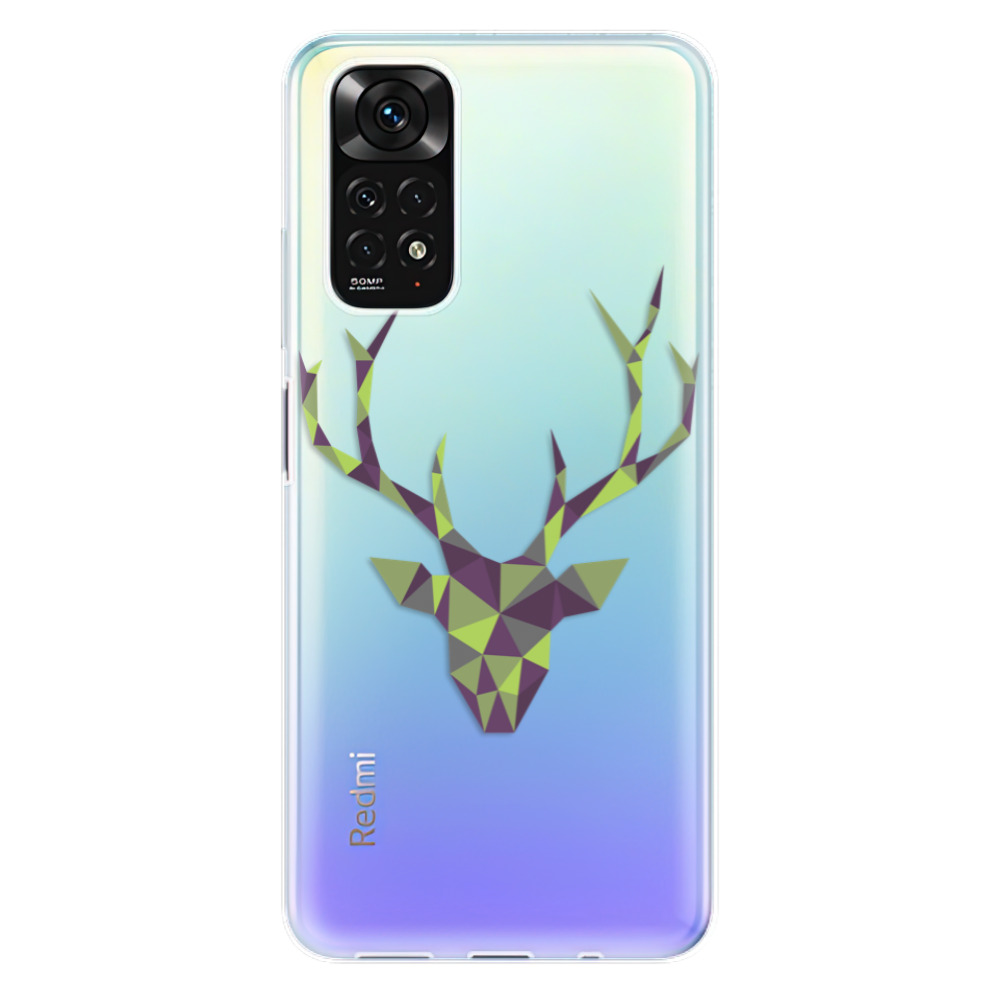 Odolné silikonové pouzdro iSaprio - Deer Green - Xiaomi Redmi Note 11 / Note 11S