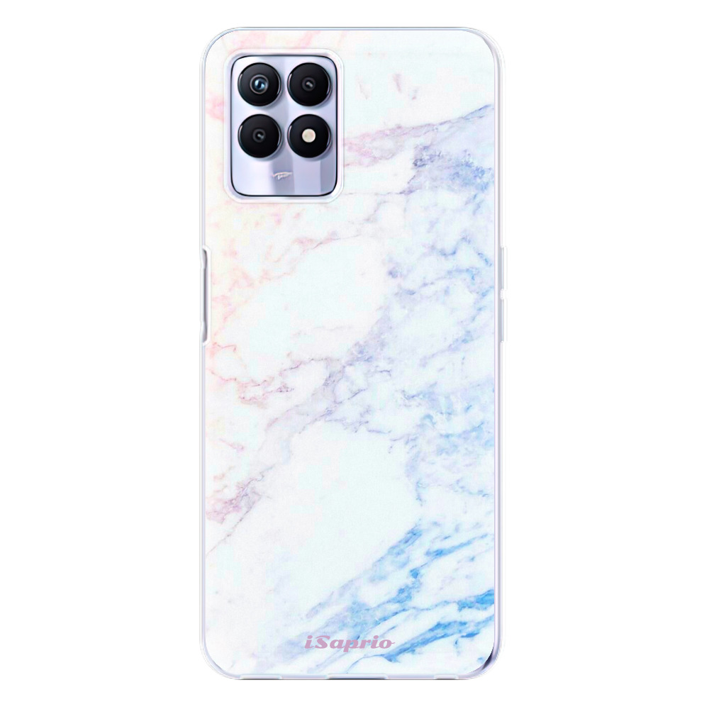 Odolné silikonové pouzdro iSaprio - Raibow Marble 10 - Realme 8i