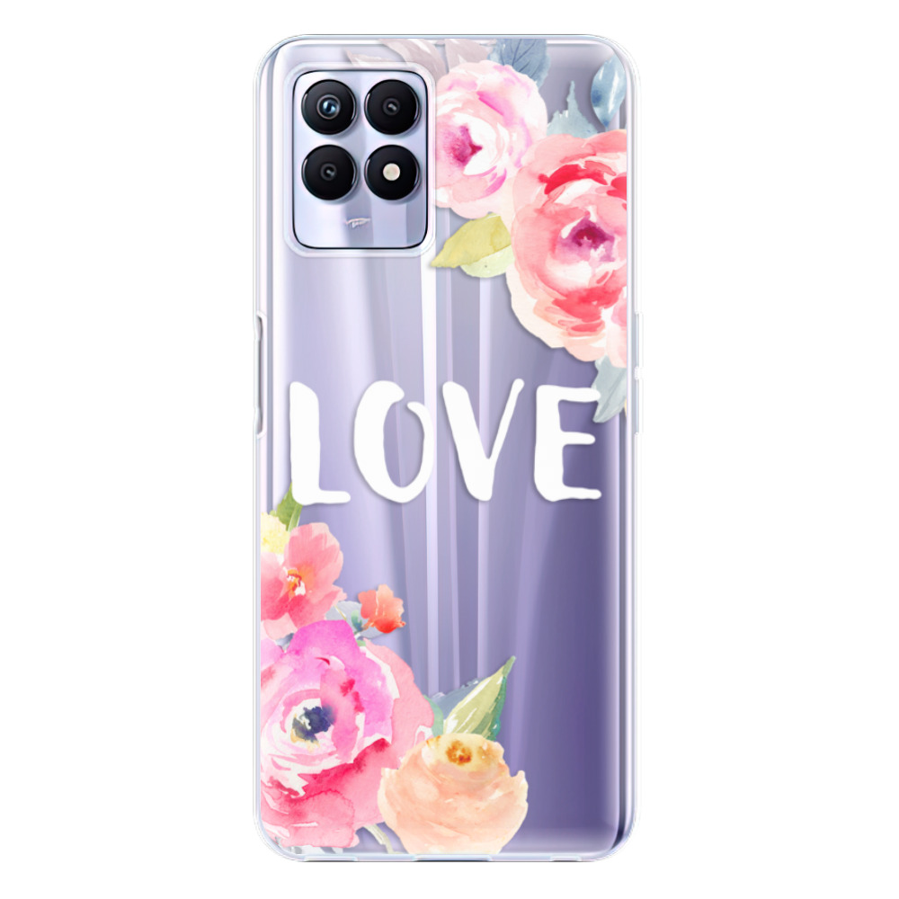 Odolné silikonové pouzdro iSaprio - Love - Realme 8i