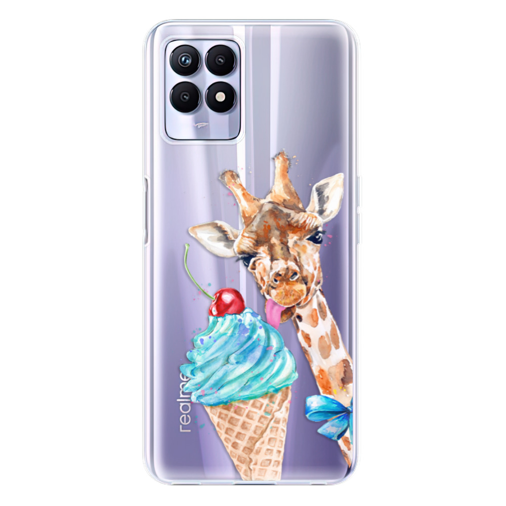 Odolné silikonové pouzdro iSaprio - Love Ice-Cream - Realme 8i