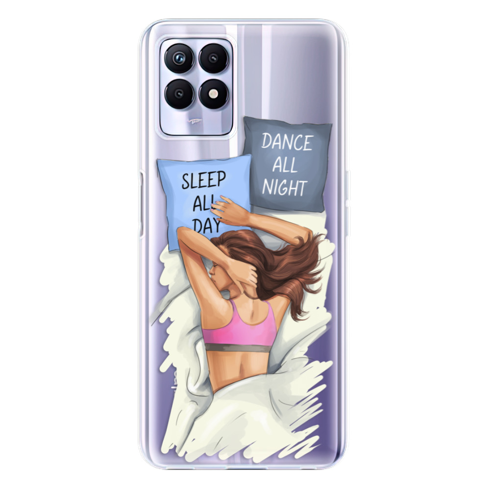 Odolné silikonové pouzdro iSaprio - Dance and Sleep - Realme 8i