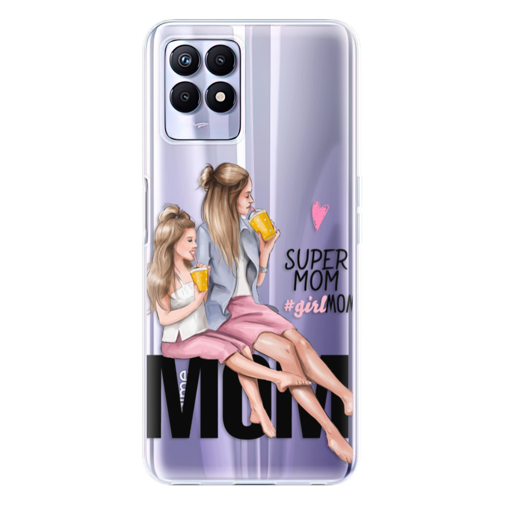 Odolné silikonové pouzdro iSaprio - Milk Shake - Blond - Realme 8i