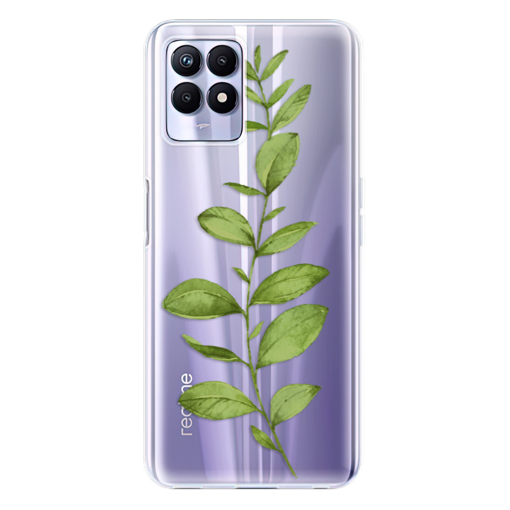 Odolné silikonové pouzdro iSaprio - Green Plant 01 - Realme 8i