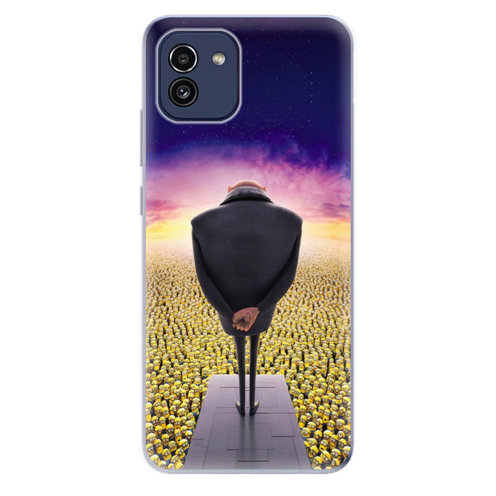 Odolné silikonové pouzdro iSaprio - Gru - Samsung Galaxy A03