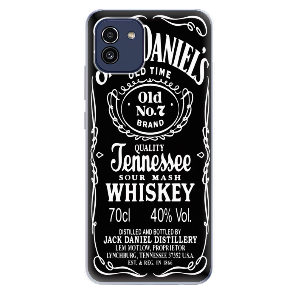 Odolné silikonové pouzdro iSaprio - Jack Daniels - Samsung Galaxy A03