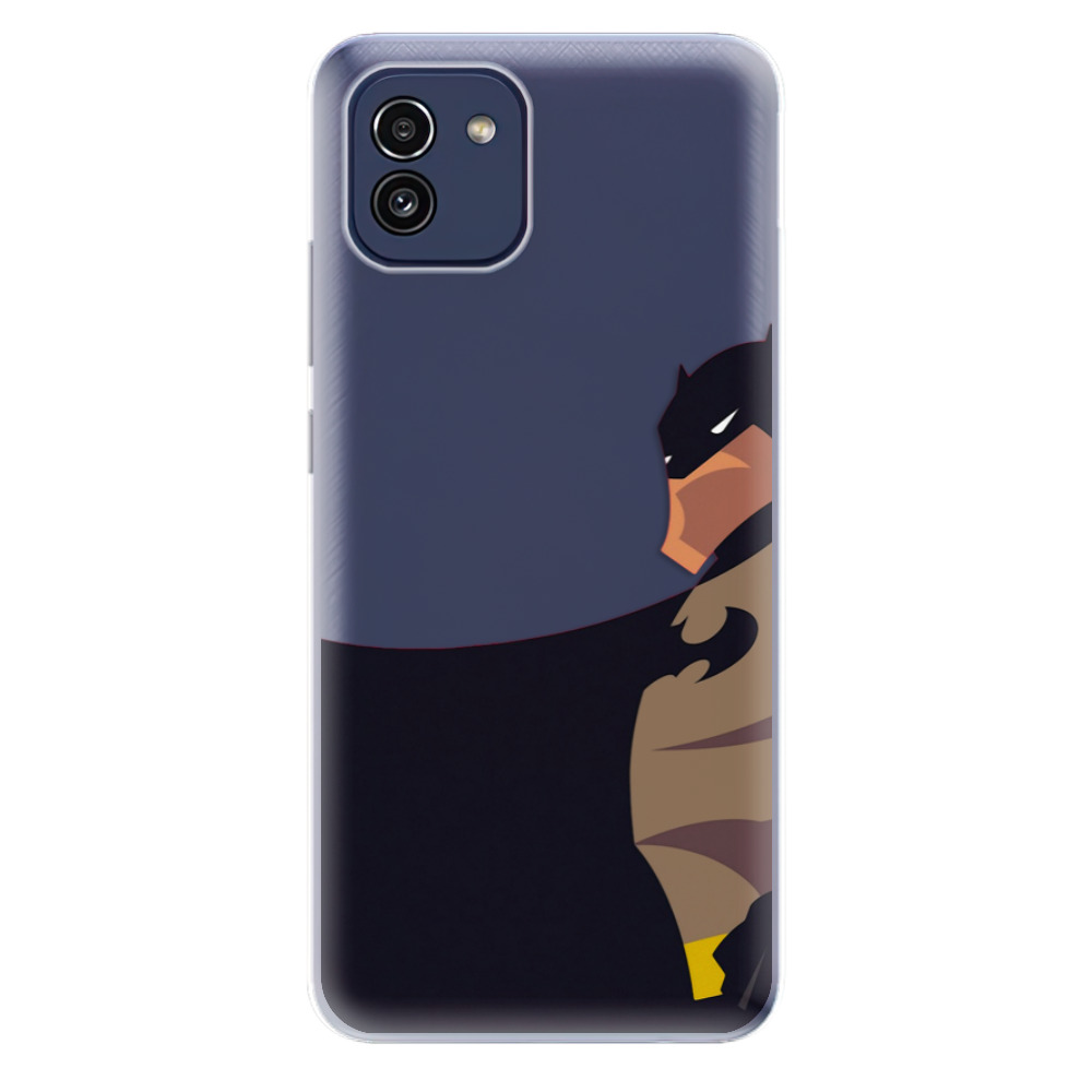 Odolné silikonové pouzdro iSaprio - BaT Comics - Samsung Galaxy A03