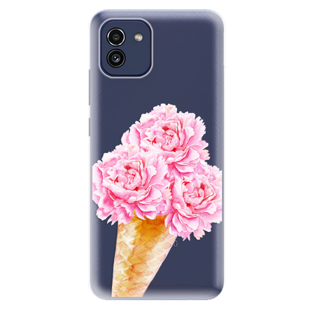 Odolné silikonové pouzdro iSaprio - Sweets Ice Cream - Samsung Galaxy A03