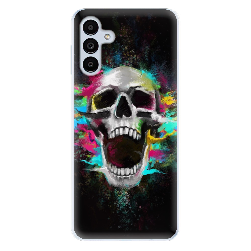 Odolné silikonové pouzdro iSaprio - Skull in Colors - Samsung Galaxy A13 5G