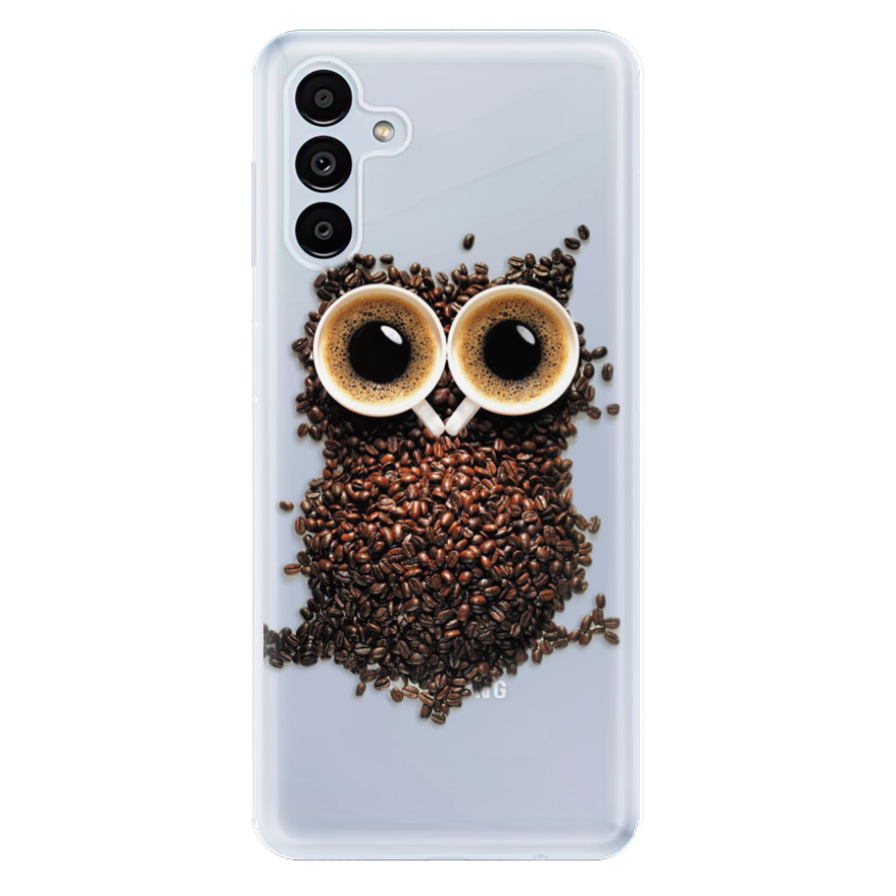 Odolné silikonové pouzdro iSaprio - Owl And Coffee - Samsung Galaxy A13 5G