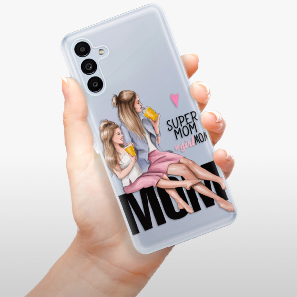 Odolné silikonové pouzdro iSaprio - Milk Shake - Blond - Samsung Galaxy A13 5G