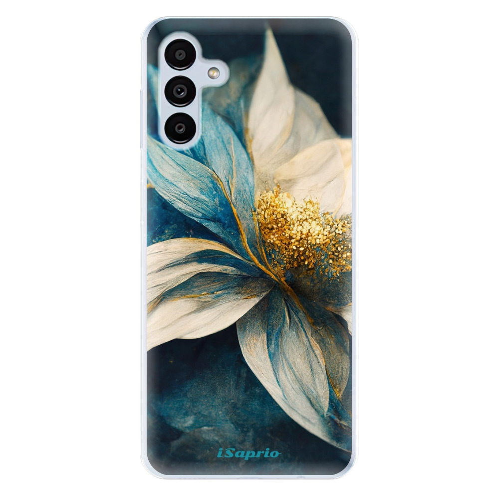 Odolné silikonové pouzdro iSaprio - Blue Petals - Samsung Galaxy A13 5G