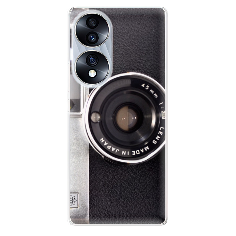 Odolné silikonové pouzdro iSaprio - Vintage Camera 01 - Honor 70