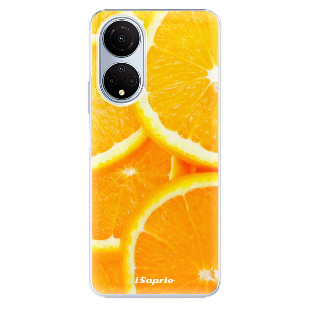 Odolné silikonové pouzdro iSaprio - Orange 10 - Honor X7