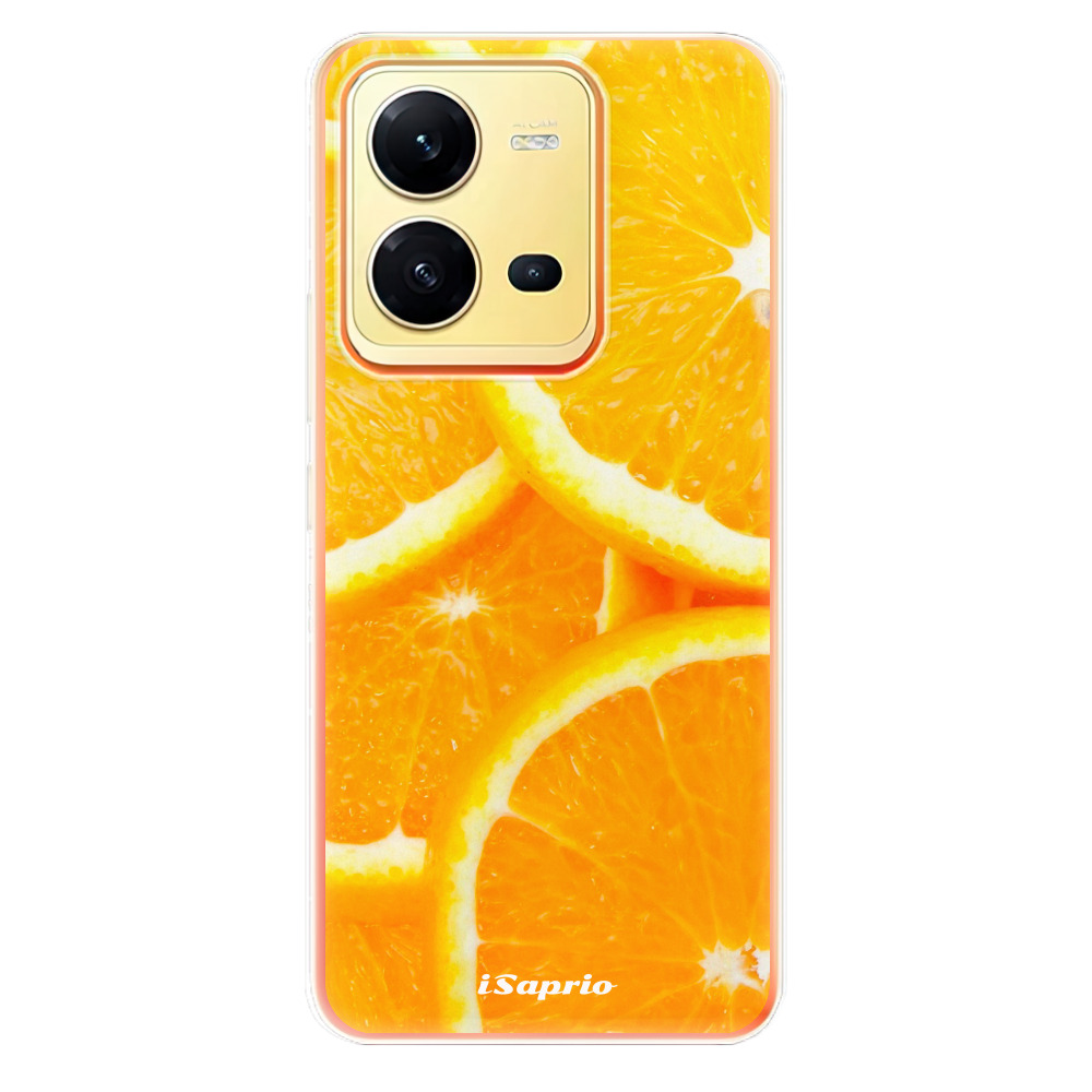 Odolné silikonové pouzdro iSaprio - Orange 10 - Vivo X80 Lite 5G