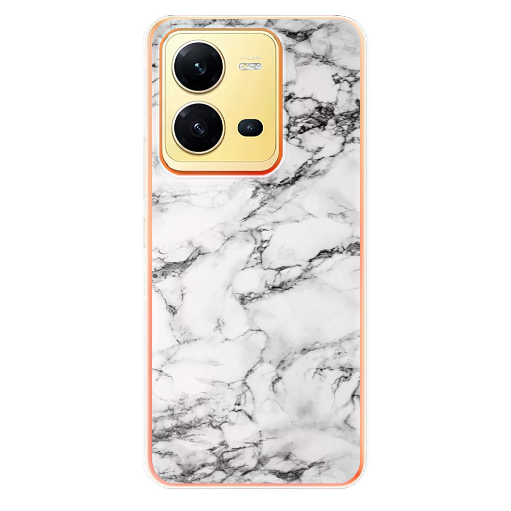 Odolné silikonové pouzdro iSaprio - White Marble 01 - Vivo X80 Lite 5G