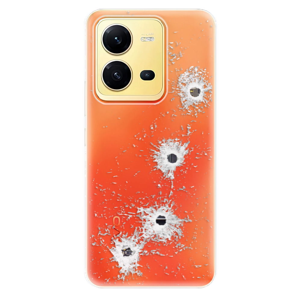 Odolné silikonové pouzdro iSaprio - Gunshots - Vivo X80 Lite 5G