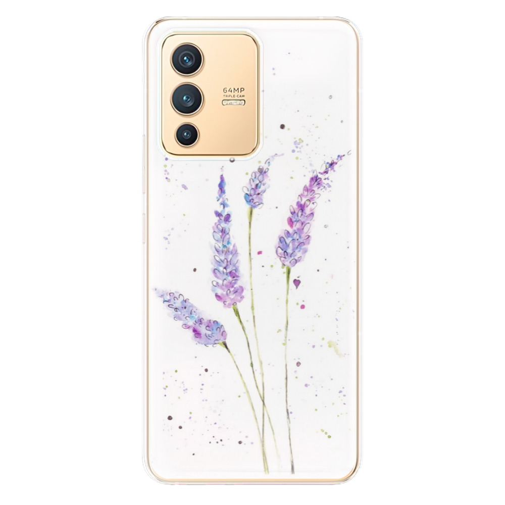 Odolné silikonové pouzdro iSaprio - Lavender - Vivo V23 5G