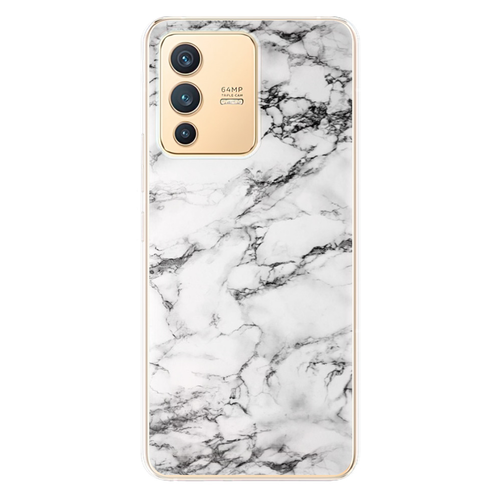 Odolné silikonové pouzdro iSaprio - White Marble 01 - Vivo V23 5G