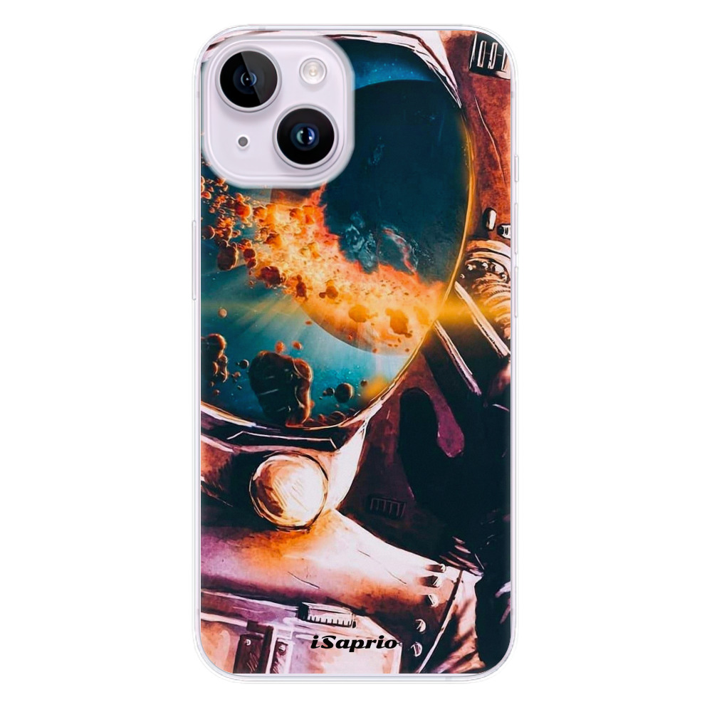 Odolné silikonové pouzdro iSaprio - Astronaut 01 - iPhone 14