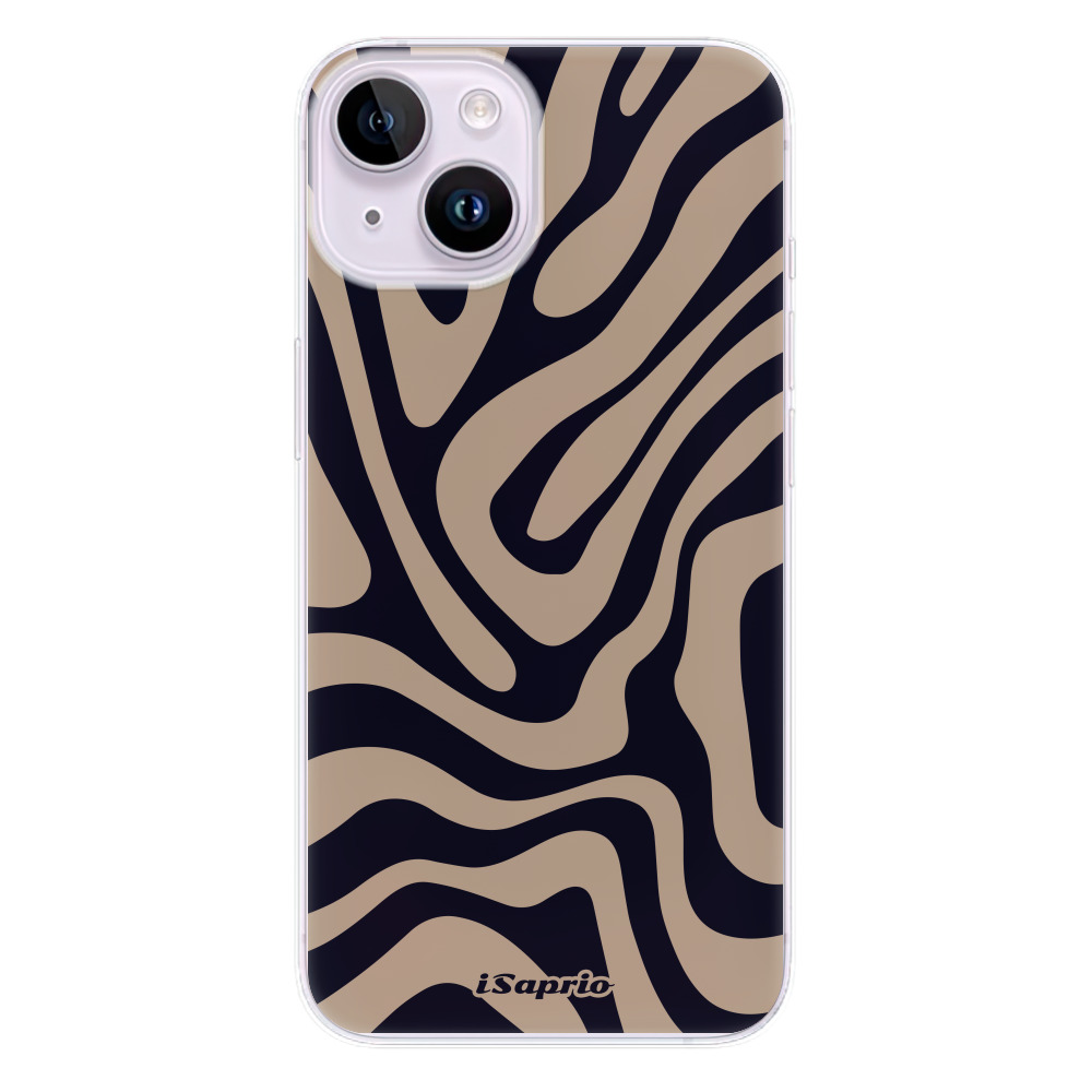 Odolné silikonové pouzdro iSaprio - Zebra Black - iPhone 14