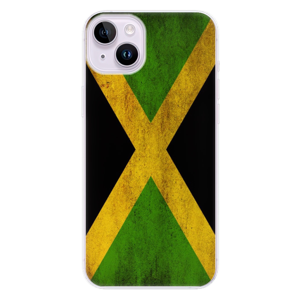 Odolné silikonové pouzdro iSaprio - Flag of Jamaica - iPhone 14 Plus