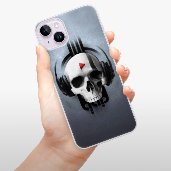 Odolné silikonové pouzdro iSaprio - Skeleton M - iPhone 14 Plus