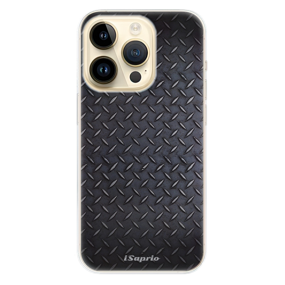 Odolné silikonové pouzdro iSaprio - Metal 01 - iPhone 14 Pro