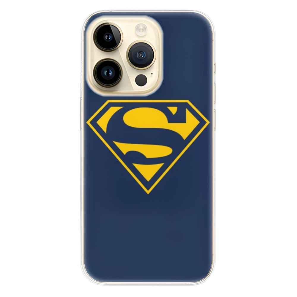 Odolné silikonové pouzdro iSaprio - Superman 03 - iPhone 14 Pro