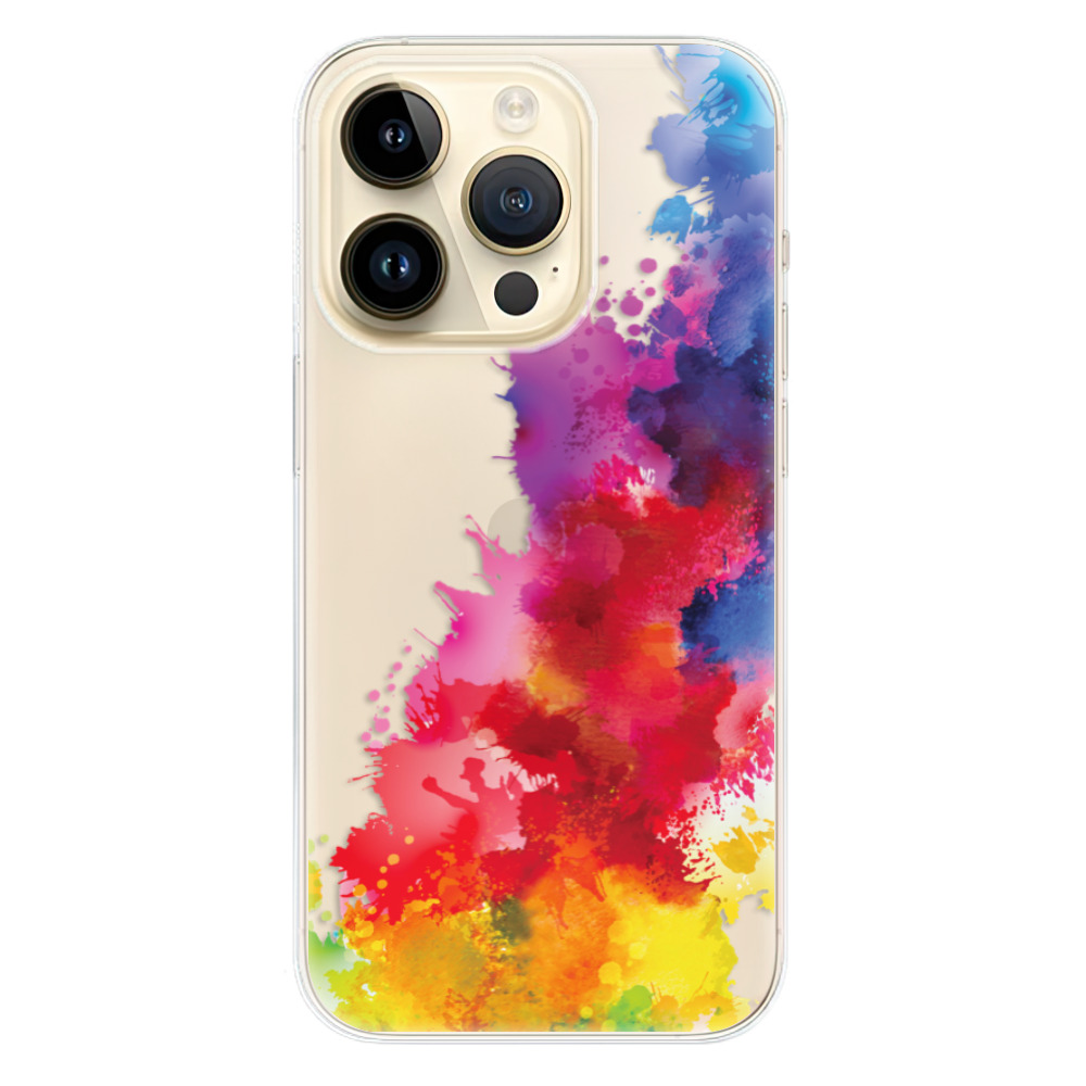 Odolné silikonové pouzdro iSaprio - Color Splash 01 - iPhone 14 Pro