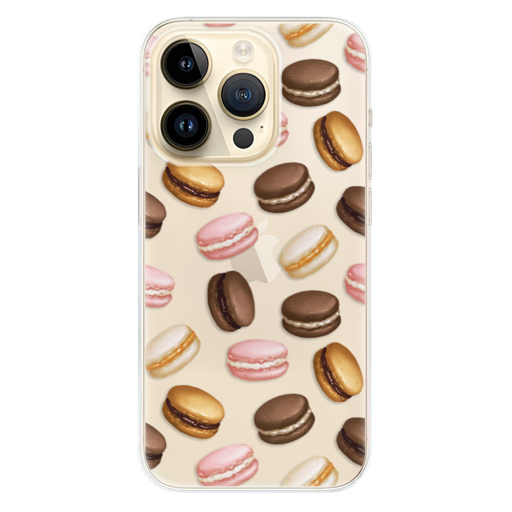 Odolné silikonové pouzdro iSaprio - Macaron Pattern - iPhone 14 Pro