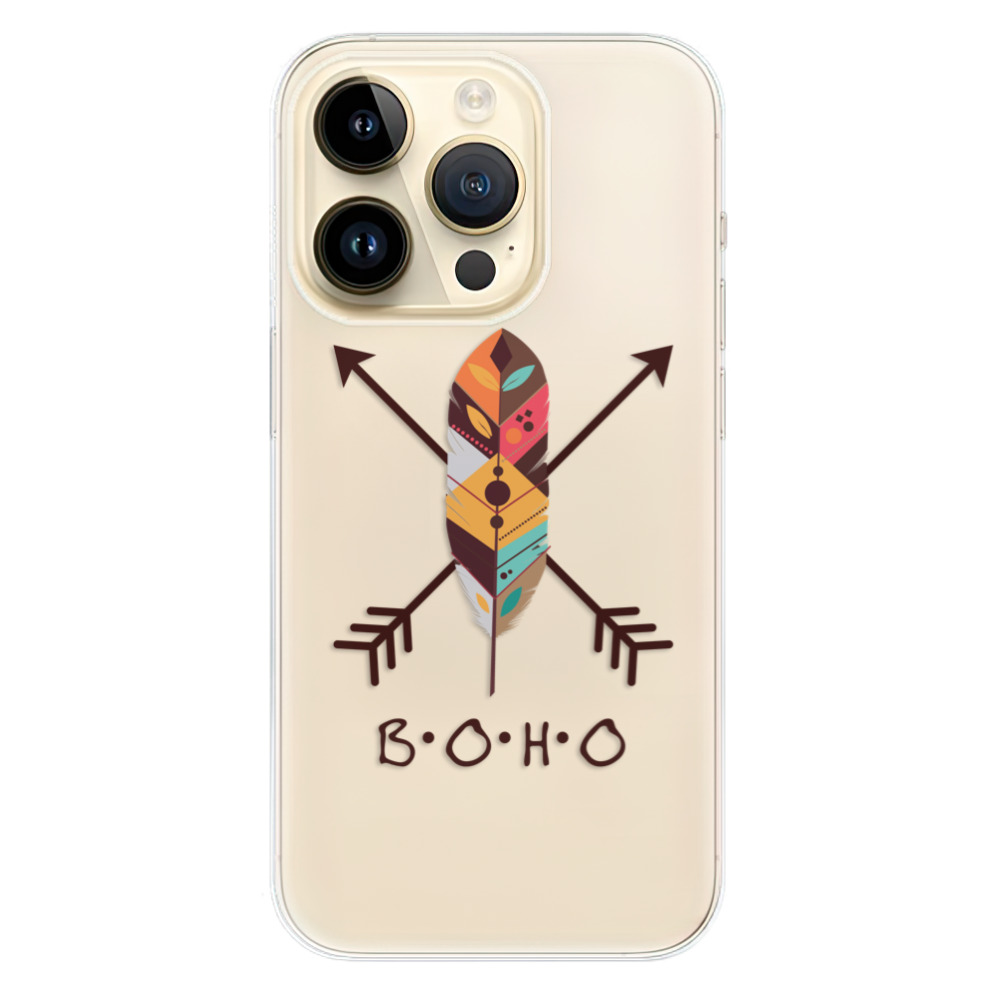 Odolné silikonové pouzdro iSaprio - BOHO - iPhone 14 Pro
