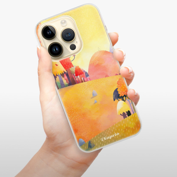 Odolné silikonové pouzdro iSaprio - Fall Forest - iPhone 14 Pro