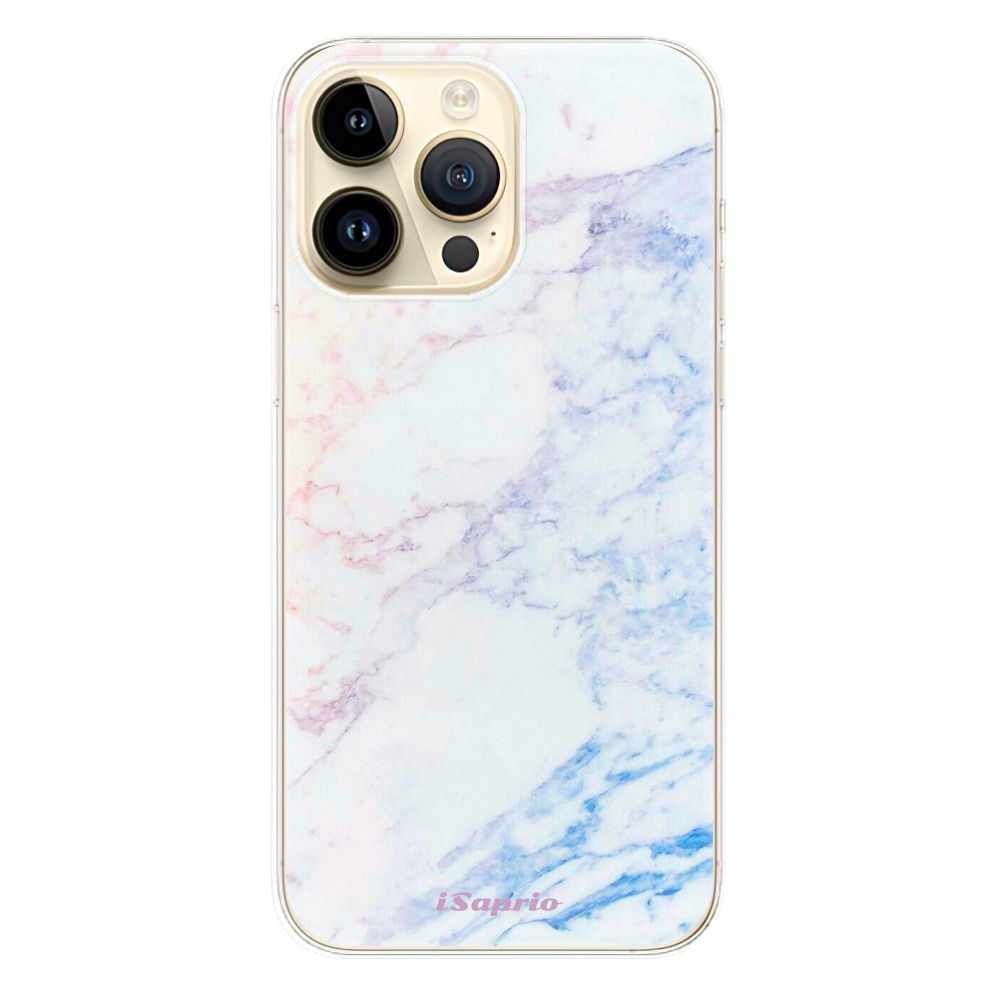 Odolné silikonové pouzdro iSaprio - Raibow Marble 10 - iPhone 14 Pro Max