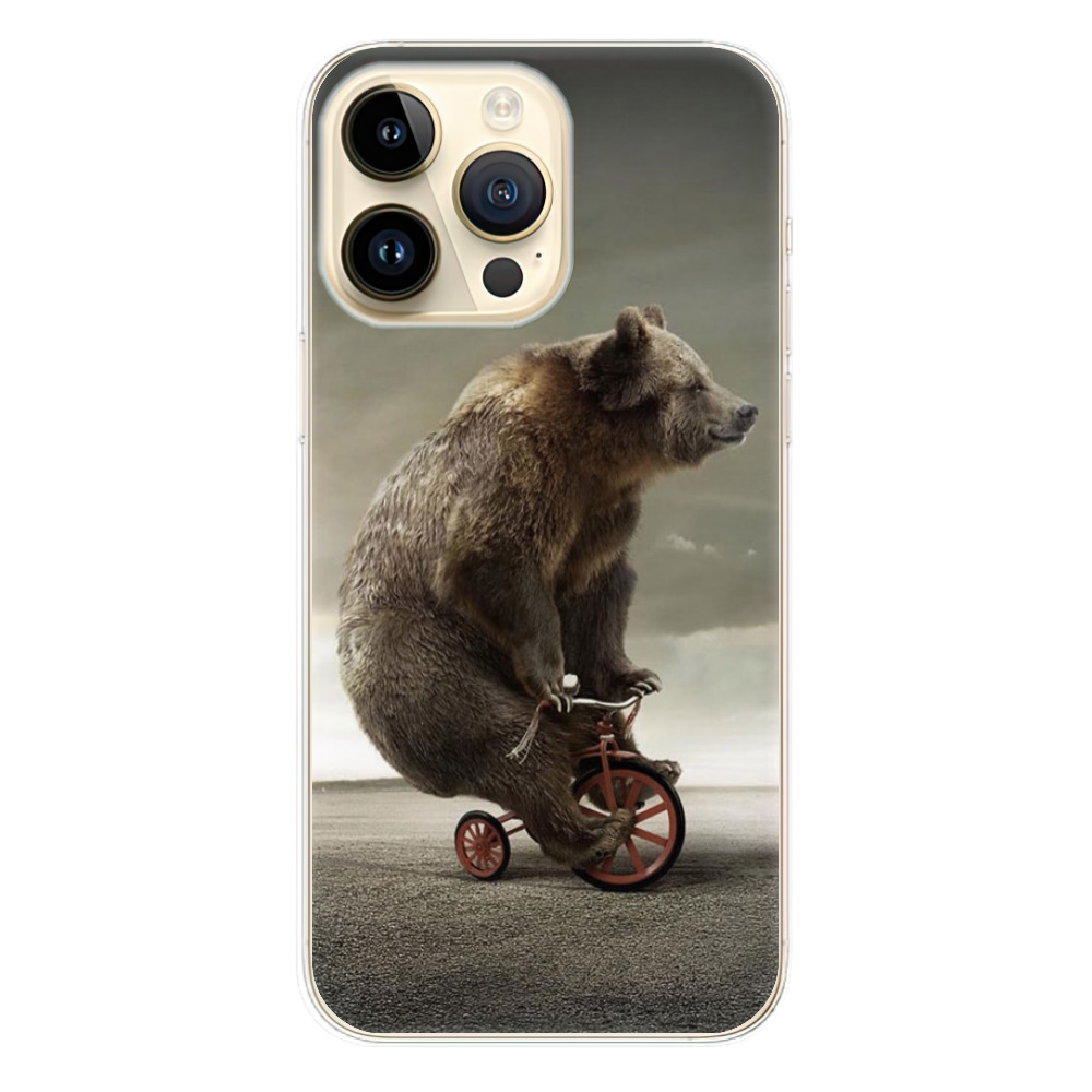 Odolné silikonové pouzdro iSaprio - Bear 01 - iPhone 14 Pro Max