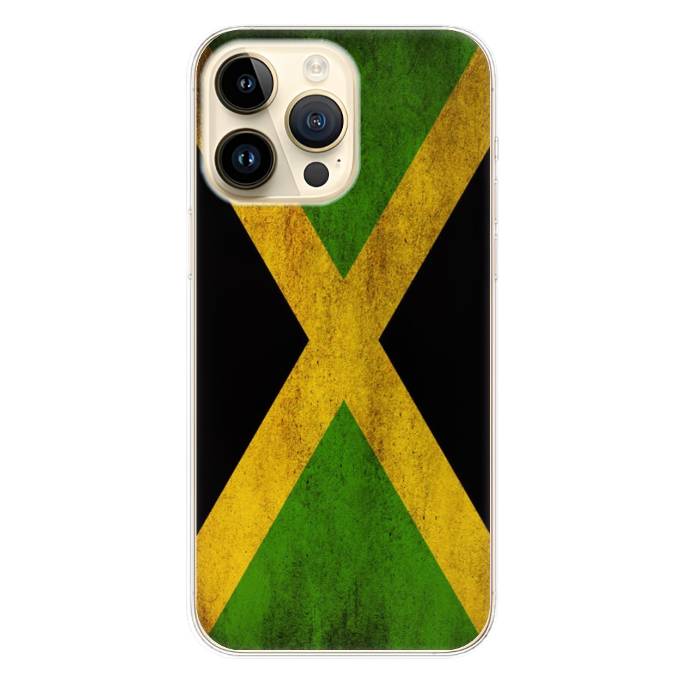 Odolné silikonové pouzdro iSaprio - Flag of Jamaica - iPhone 14 Pro Max