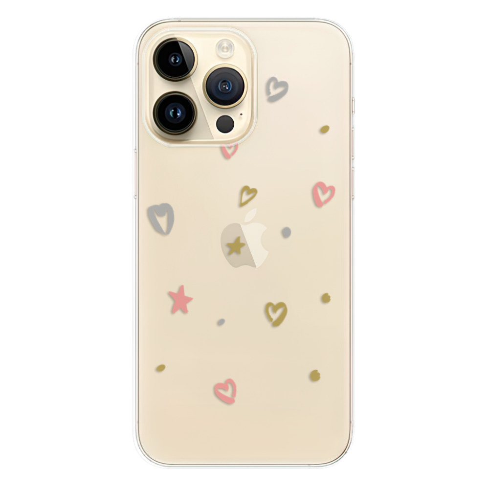 Odolné silikonové pouzdro iSaprio - Lovely Pattern - iPhone 14 Pro Max