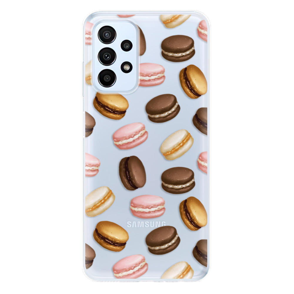 Odolné silikonové pouzdro iSaprio - Macaron Pattern - Samsung Galaxy A23 / A23 5G