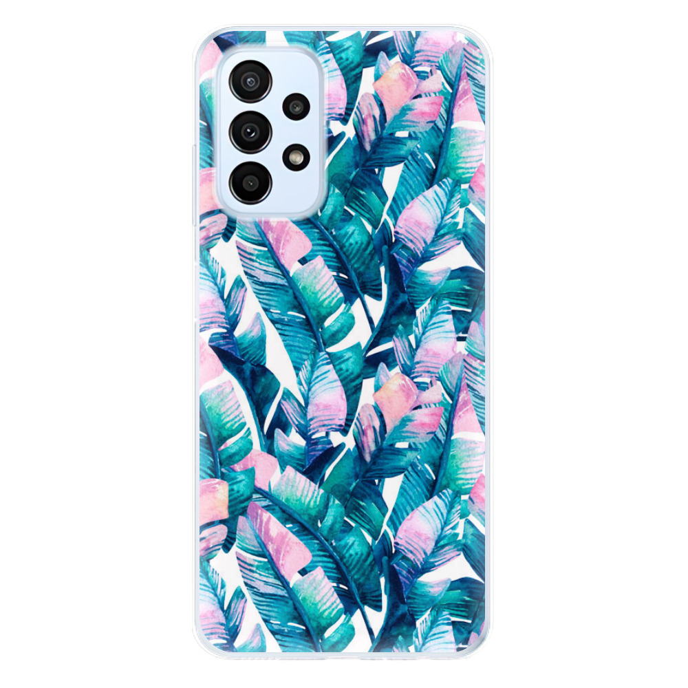 Odolné silikonové pouzdro iSaprio - Palm Leaves 03 - Samsung Galaxy A23 / A23 5G