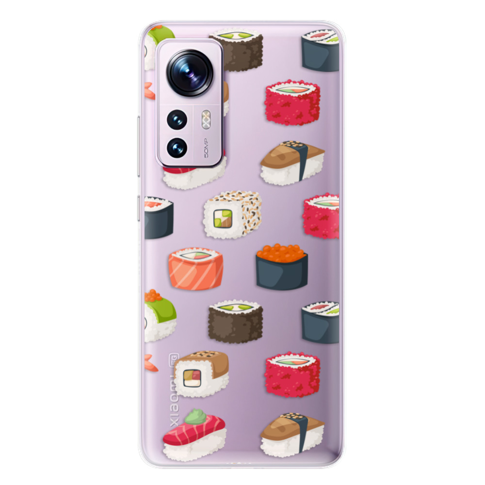 Odolné silikonové pouzdro iSaprio - Sushi Pattern - Xiaomi 12 / 12X