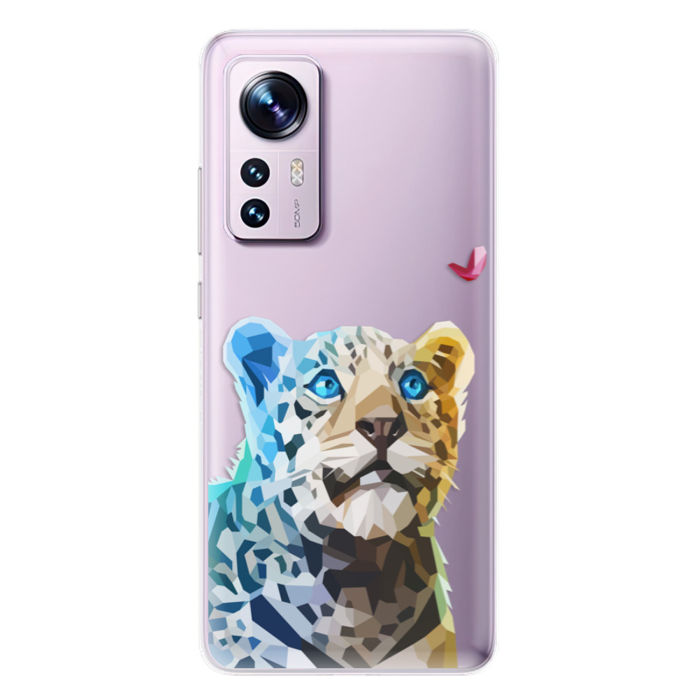 Odolné silikonové pouzdro iSaprio - Leopard With Butterfly - Xiaomi 12 / 12X