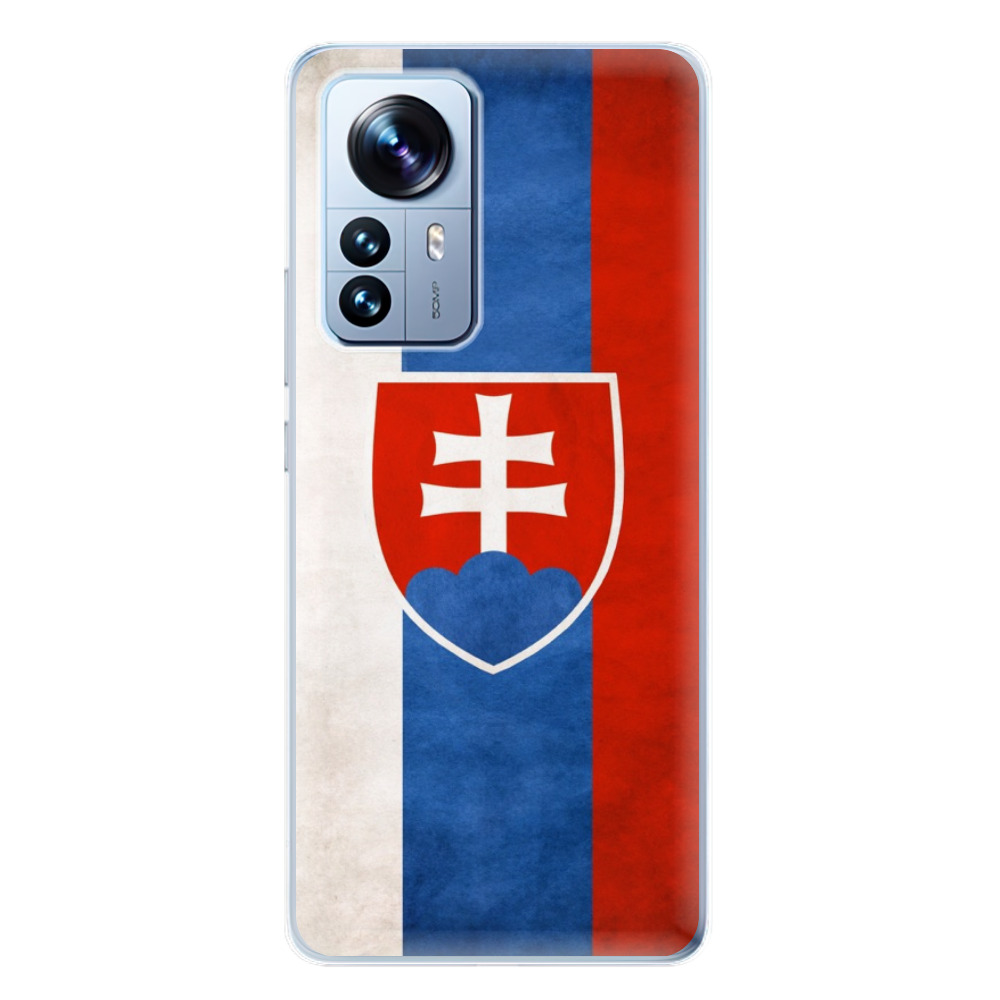 Odolné silikonové pouzdro iSaprio - Slovakia Flag - Xiaomi 12 Pro