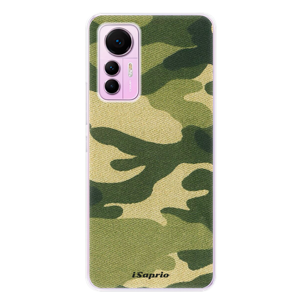 Odolné silikonové pouzdro iSaprio - Green Camuflage 01 - Xiaomi 12 Lite