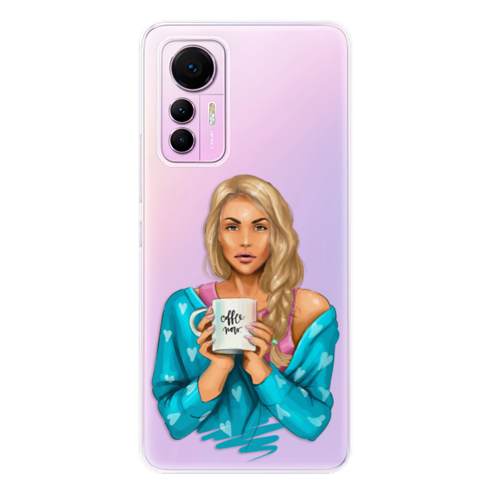 Odolné silikonové pouzdro iSaprio - Coffe Now - Blond - Xiaomi 12 Lite