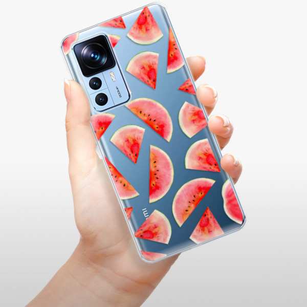 Odolné silikonové pouzdro iSaprio - Melon Pattern 02 - Xiaomi 12T / 12T Pro