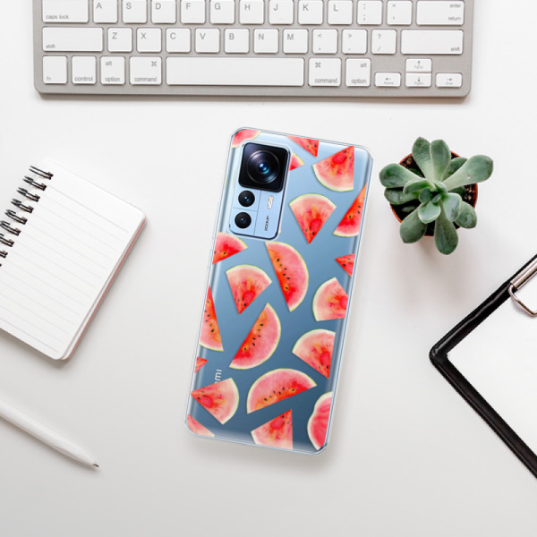 Odolné silikonové pouzdro iSaprio - Melon Pattern 02 - Xiaomi 12T / 12T Pro