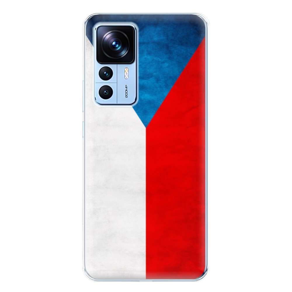 Odolné silikonové pouzdro iSaprio - Czech Flag - Xiaomi 12T / 12T Pro