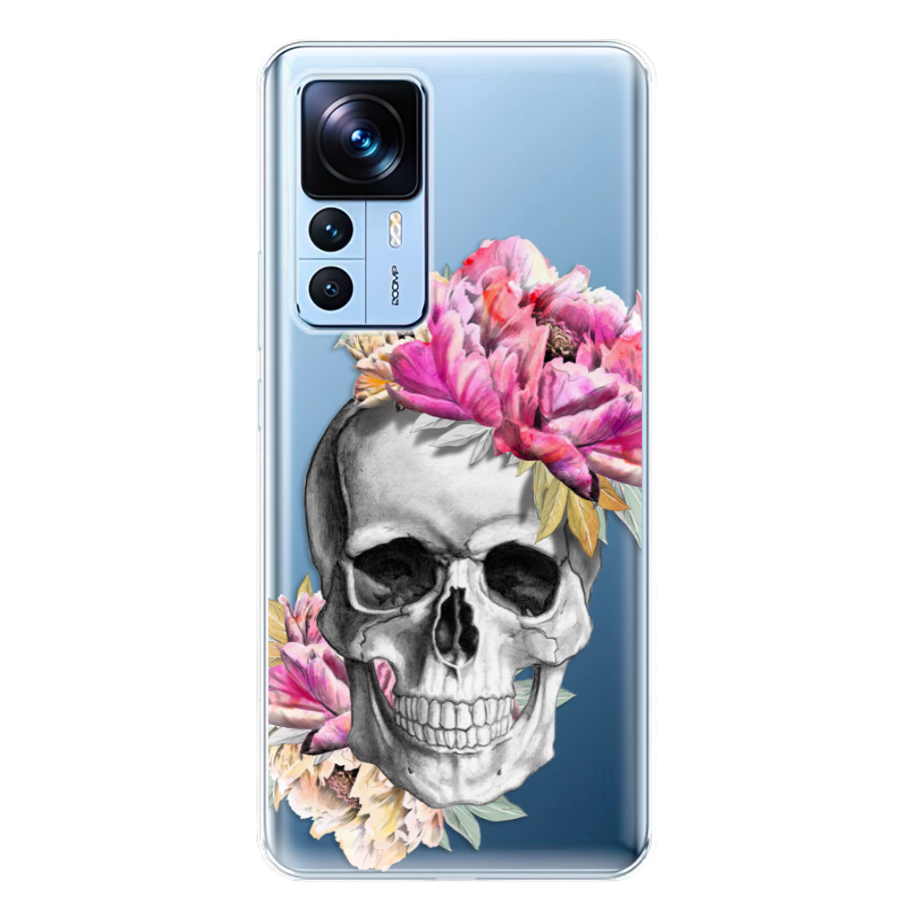 Odolné silikonové pouzdro iSaprio - Pretty Skull - Xiaomi 12T / 12T Pro